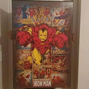 Iron man wall decor for kids